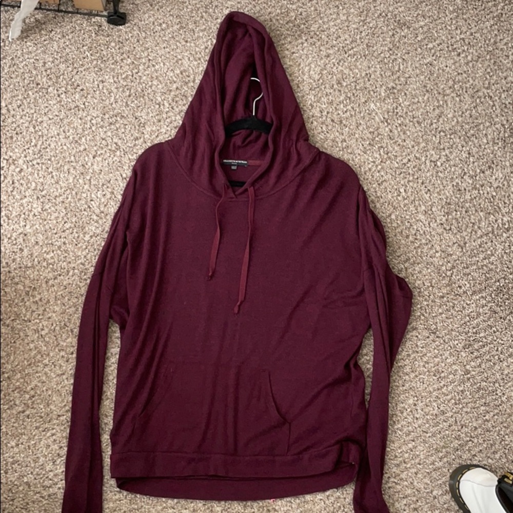 Red hoodie